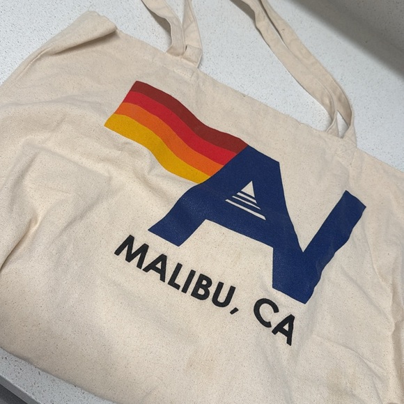 Aviator Nation Malibu, large bag Yellow Key Holder with Multicolor Design - Picture 2 of 3